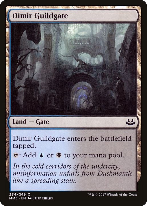 Dimir Guildgate in the group Advanced search at Proxyprinters.com (21326)
