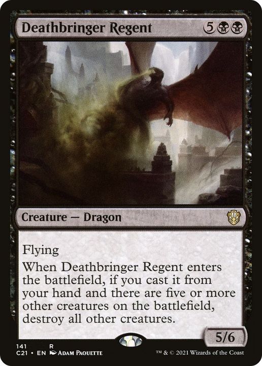 Deathbringer Regent in the group Magic the Gathering / Sets / Commander 2021 at Proxyprinters.com (21332)