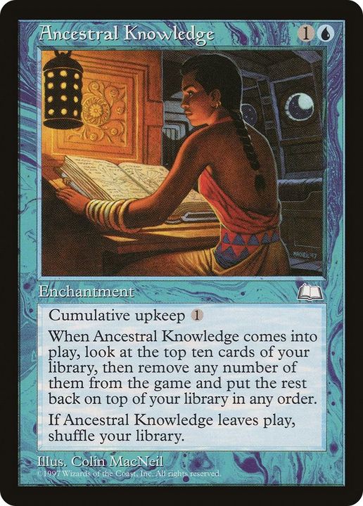 Ancestral Knowledge in the group Magic the Gathering / Sets / Welcome Deck 2016 at Proxyprinters.com (2136)