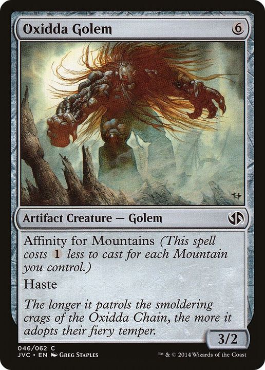 Oxidda Golem in the group Magic the Gathering / Sets / Duel Decks Anthology: Jace vs. Chandra at Proxyprinters.com (21374)