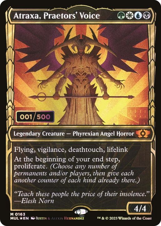 Atraxa, Praetors' Voice in the group Magic the Gathering / Sets / Multiverse Legends at Proxyprinters.com (21387)