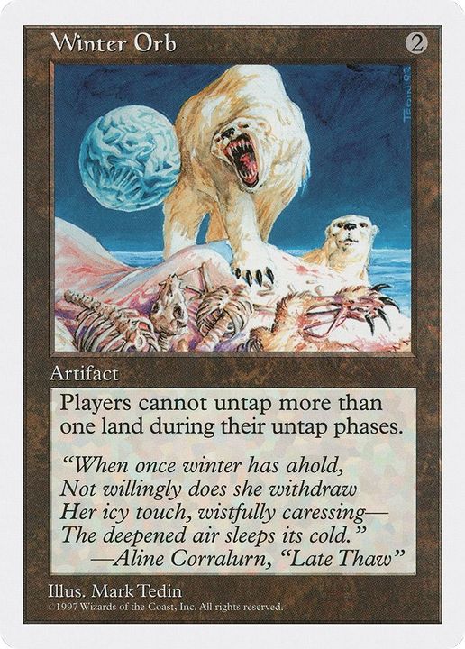 Winter Orb in the group Magic the Gathering / Types / Artifacts / Artifact at Proxyprinters.com (21393)