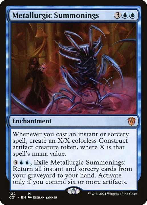 Metallurgic Summonings in the group Magic the Gathering / Sets / Commander 2021 at Proxyprinters.com (21423)