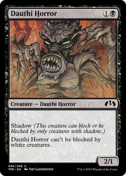 Dauthi Horror in the group Magic the Gathering / Sets / Tempest Remastered at Proxyprinters.com (21439)