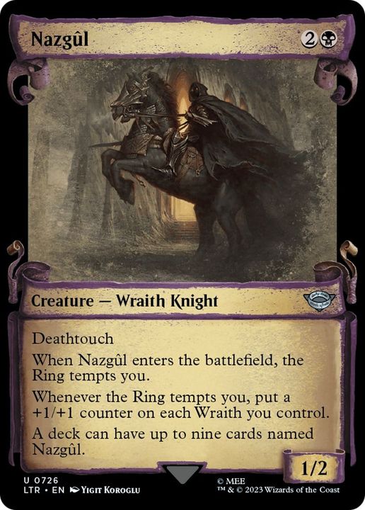 Nazgûl in the group Magic the Gathering / Sets / The Lord of the Rings: Tales of Middle-earth at Proxyprinters.com (21466)