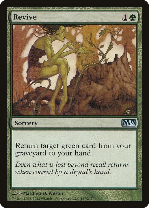 Revive in the group Magic the Gathering / Types / Colors / Green at Proxyprinters.com (21485)