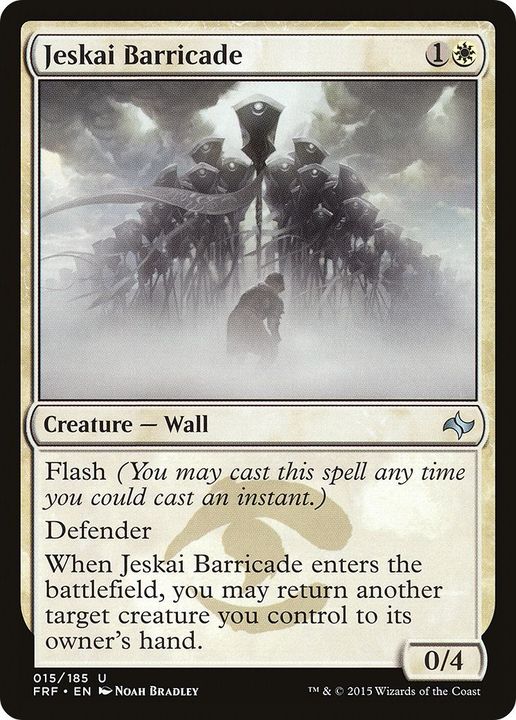 Jeskai Barricade in the group Magic the Gathering / Sets / Fate Reforged at Proxyprinters.com (21497)