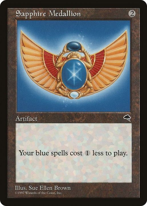 Sapphire Medallion in the group Magic the Gathering / Types / Artifacts / Artifact at Proxyprinters.com (21511)