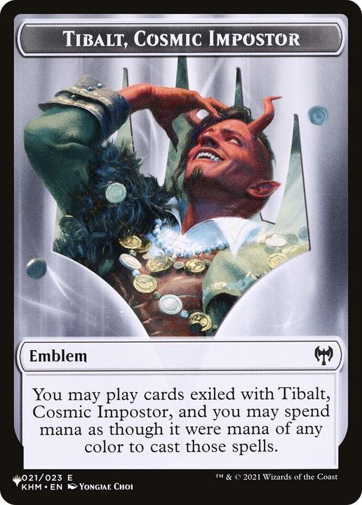Tibalt, Cosmic Impostor Emblem in the group Advanced search at Proxyprinters.com (21513)
