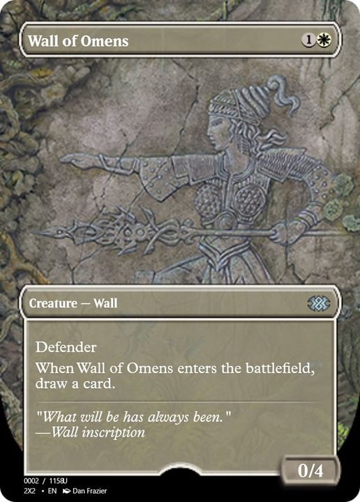 Wall of Omens in the group Magic the Gathering / Types / Colors / White at Proxyprinters.com (21516)