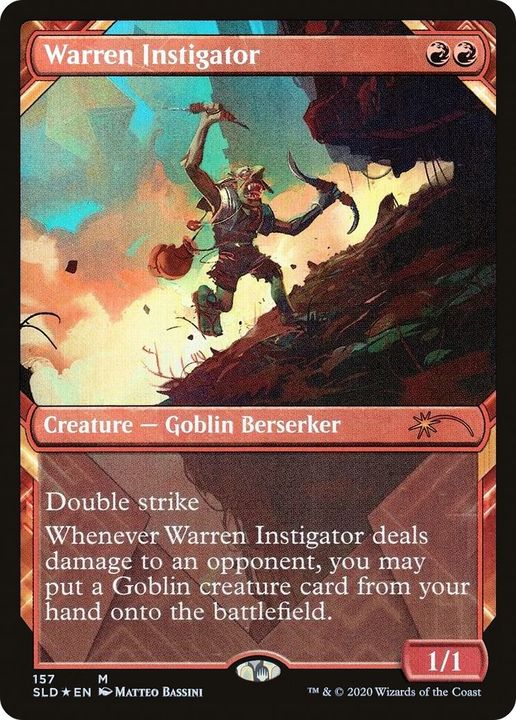 Warren Instigator in the group Magic the Gathering / Types / Creatures / Goblin at Proxyprinters.com (21524)