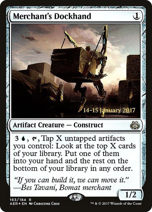 Merchant's Dockhand in the group Magic the Gathering / Sets / Aether Revolt Promos at Proxyprinters.com (21533)