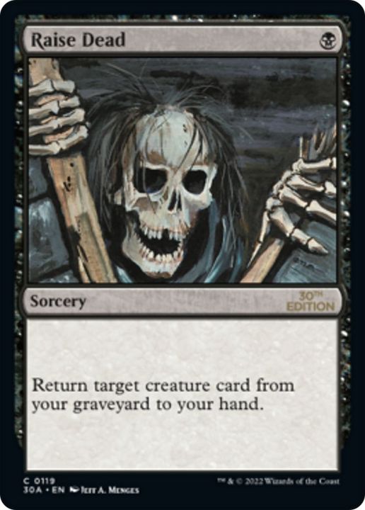 Raise Dead in the group Magic the Gathering / Types / Colors / Black at Proxyprinters.com (21540)