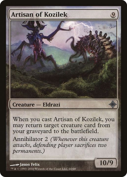 Artisan of Kozilek in the group Magic the Gathering / Sets / Rivals of Ixalan at Proxyprinters.com (21547)