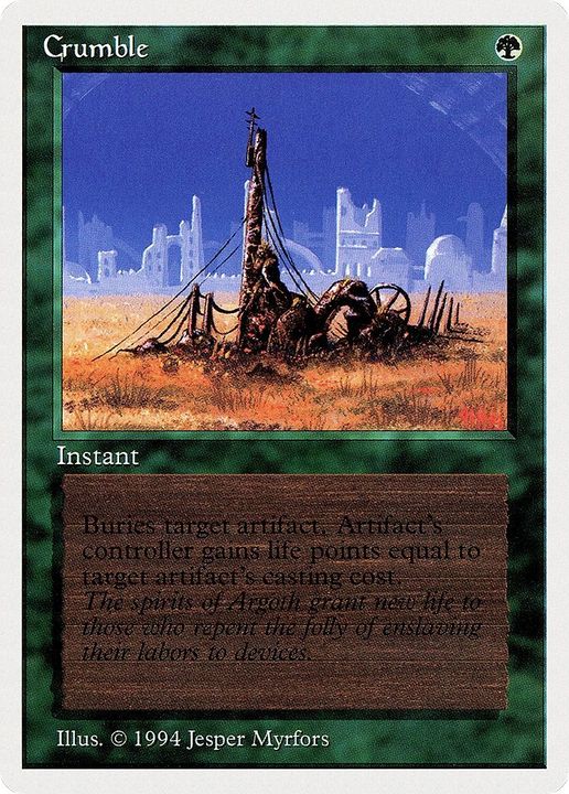 Crumble in the group Magic the Gathering / Types / Colors / Green at Proxyprinters.com (21574)