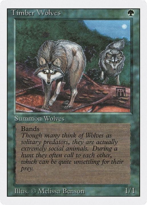 Timber Wolves in the group Magic the Gathering / Types / Colors / Green at Proxyprinters.com (21583)