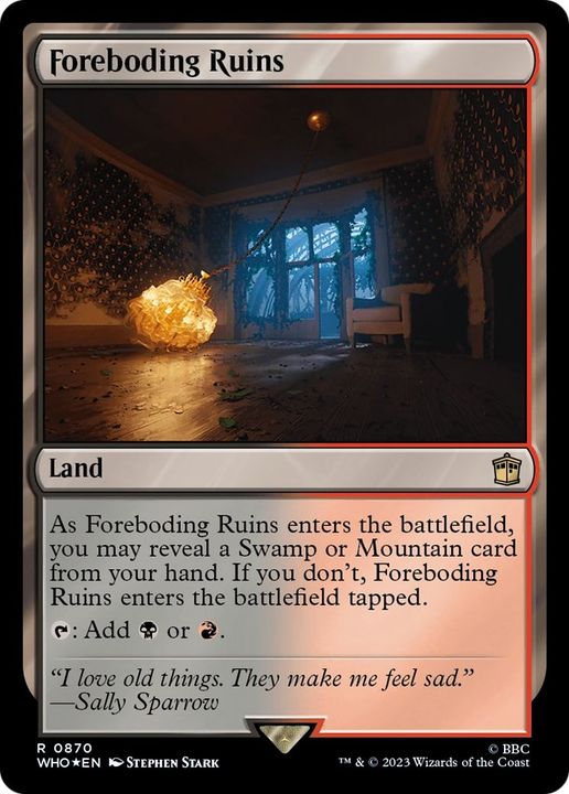 Foreboding Ruins in the group Magic the Gathering / Types / Colors / Colorless at Proxyprinters.com (21584)