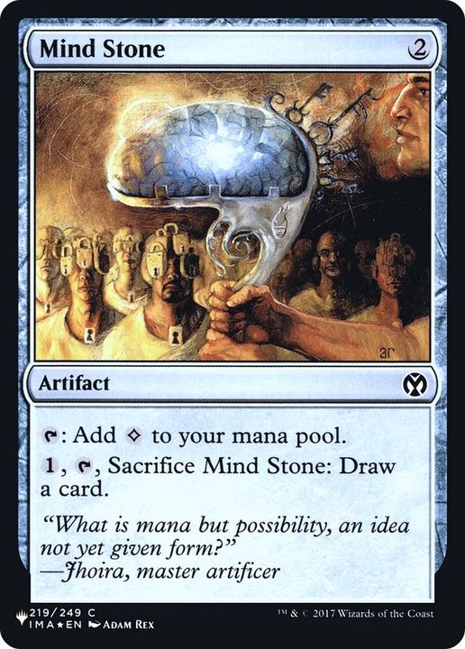 Mind Stone in the group Magic the Gathering / Types / Artifacts / Artifact at Proxyprinters.com (21587)