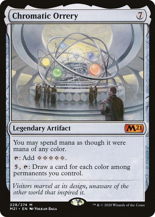 Chromatic Orrery in the group Magic the Gathering / Types / Artifacts / Legendary Artifact at Proxyprinters.com (21601)