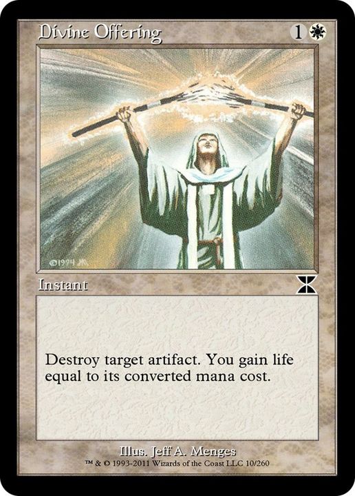 Divine Offering in the group Magic the Gathering / Sets / MicroProse Promos at Proxyprinters.com (21631)