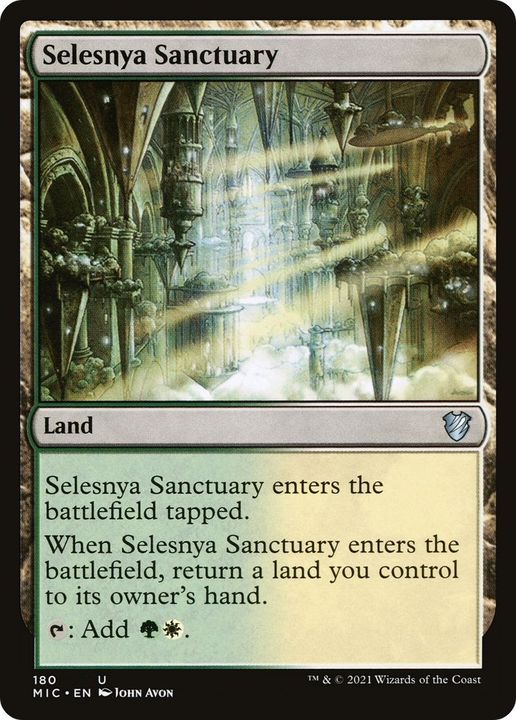 Selesnya Sanctuary in the group Magic the Gathering / Sets / Mirrodin at Proxyprinters.com (21644)