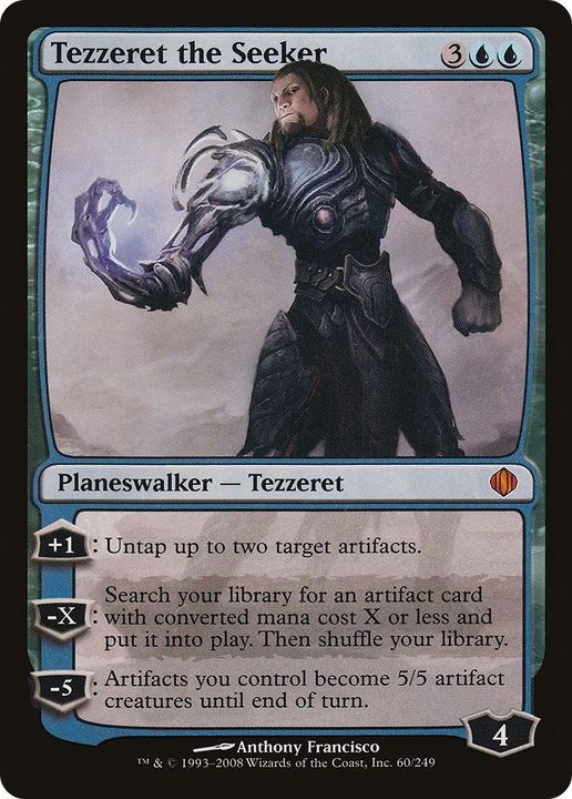 Tezzeret the Seeker in the group Magic the Gathering / Types / Colors / Blue at Proxyprinters.com (21649)