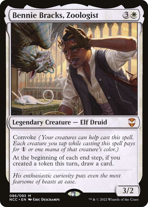 Bennie Bracks, Zoologist in the group Magic the Gathering / Types / Creatures / Elf at Proxyprinters.com (21651)