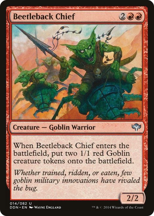 Beetleback Chief in the group Magic the Gathering / Types / Creatures / Warrior at Proxyprinters.com (21655)