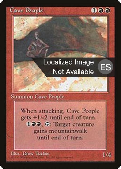 Cave People in the group Magic the Gathering / Types / Creatures / Human at Proxyprinters.com (21656)