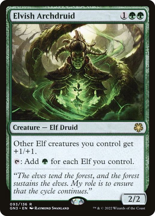 Elvish Archdruid in the group Magic the Gathering / Types / Creatures / Elf at Proxyprinters.com (21667)