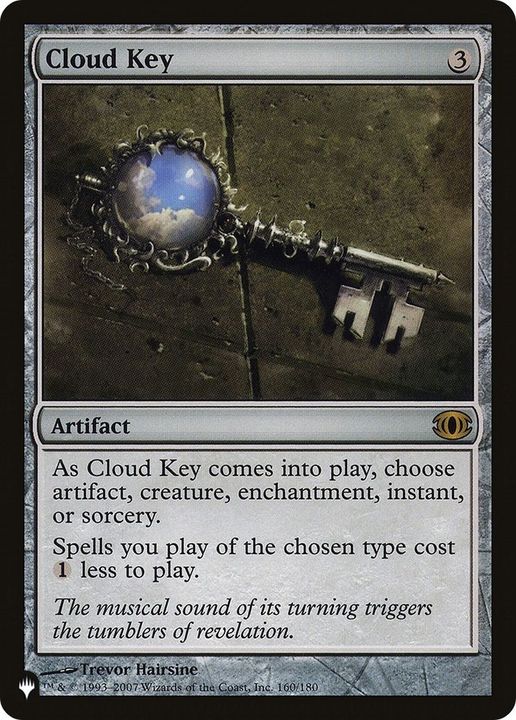 Cloud Key in the group Magic the Gathering / Types / Artifacts / Artifact at Proxyprinters.com (21678)