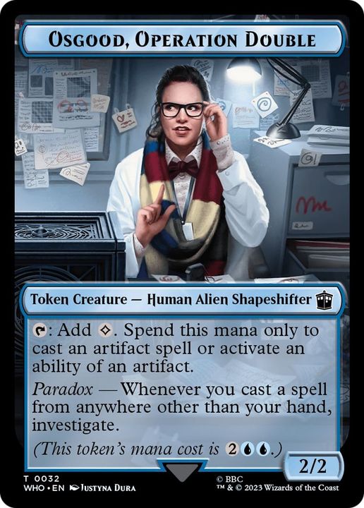 Osgood, Operation Double in the group Magic the Gathering / Types / Creatures / Human at Proxyprinters.com (21684)