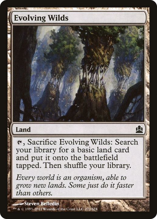 Evolving Wilds in the group Magic the Gathering / Types / Colors / Colorless at Proxyprinters.com (21716)