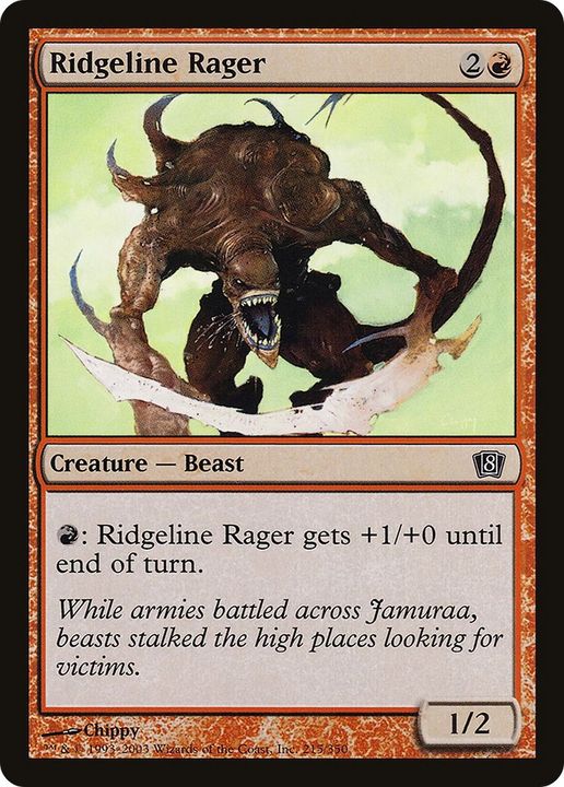 Ridgeline Rager in the group Magic the Gathering / Sets / Eighth Edition at Proxyprinters.com (21725)