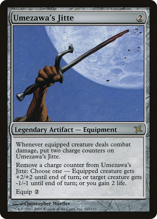 Umezawa's Jitte in the group Magic the Gathering / Types / Artifacts / Legendary Artifact at Proxyprinters.com (21747)