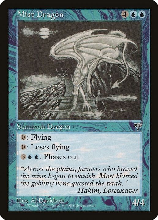 Mist Dragon in the group Magic the Gathering / Sets / Mirrodin Besieged Tokens at Proxyprinters.com (21797)