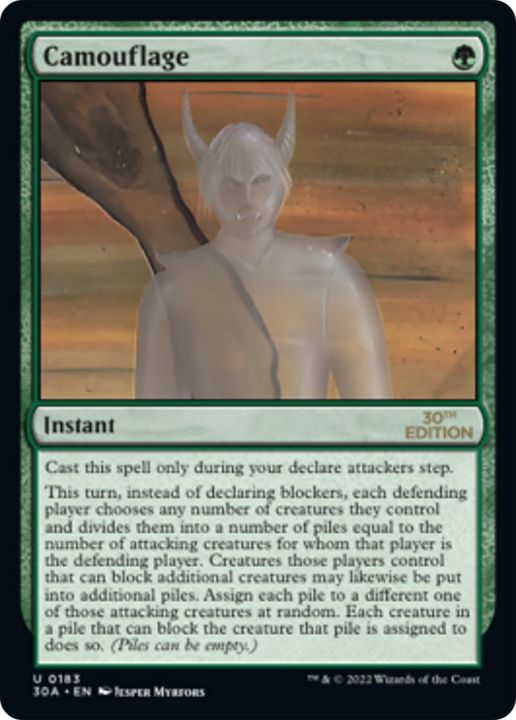 Camouflage in the group Magic the Gathering / Types / Colors / Green at Proxyprinters.com (21806)