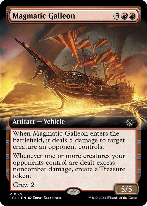 Magmatic Galleon in the group Magic the Gathering / Sets / The Lost Caverns of Ixalan at Proxyprinters.com (21809)