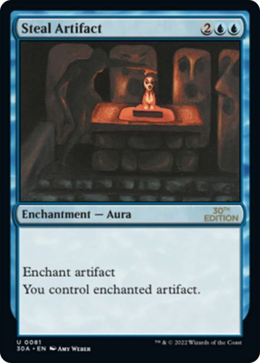 Steal Artifact in the group Magic the Gathering / Types / Colors / Blue at Proxyprinters.com (21858)