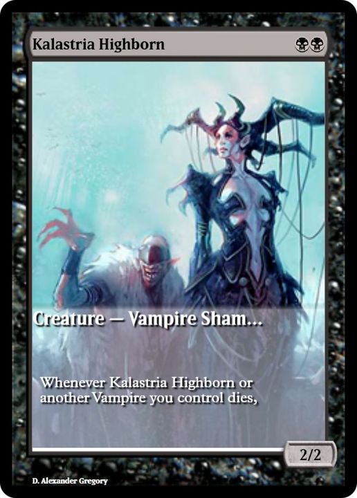 Kalastria Highborn in the group Magic the Gathering / Types / Colors / Black at Proxyprinters.com (21859)