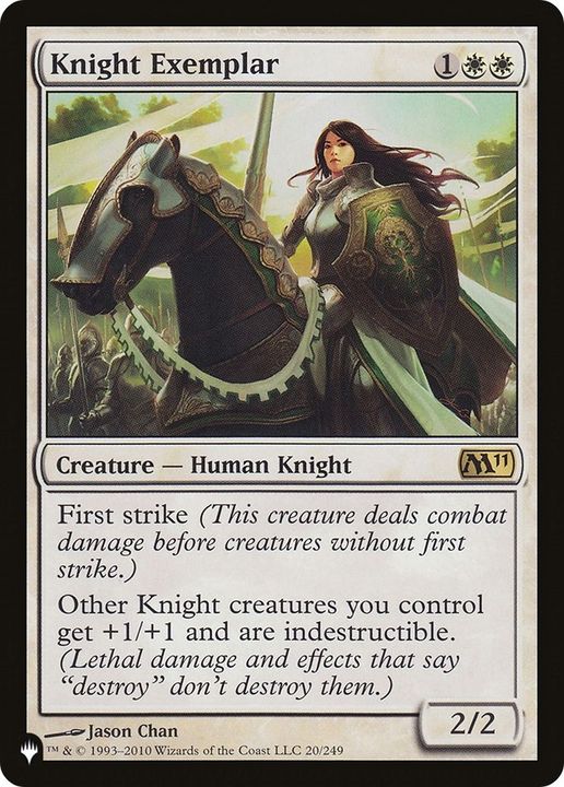 Knight Exemplar in the group Magic the Gathering / Sets / The List at Proxyprinters.com (21877)