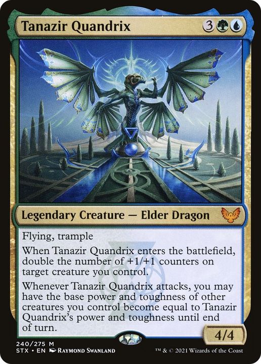 Tanazir Quandrix in the group Magic the Gathering / Types / Colors / Multicolors / G, U at Proxyprinters.com (21878)