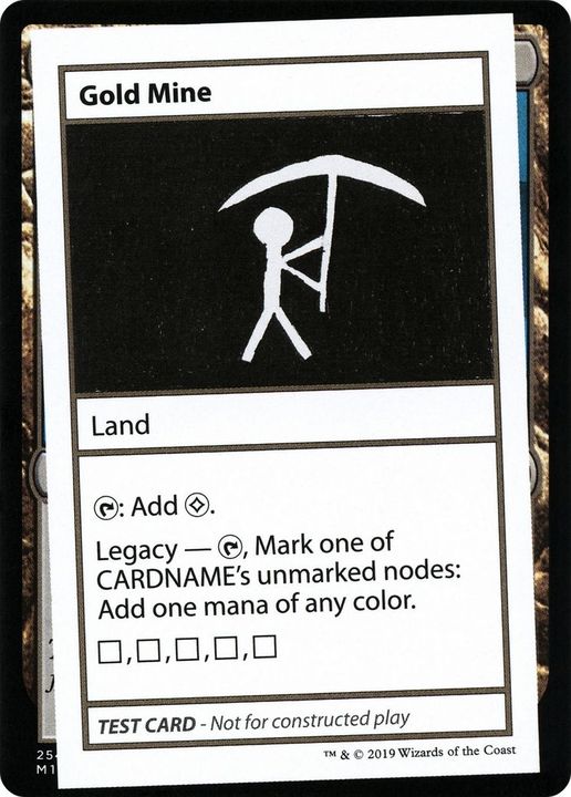 Gold Mine in the group Magic the Gathering / Types / Colors / Colorless at Proxyprinters.com (21939)