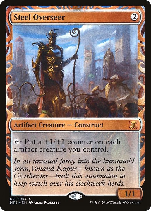 Steel Overseer in the group Magic the Gathering / Sets / Kaladesh Inventions at Proxyprinters.com (21961)