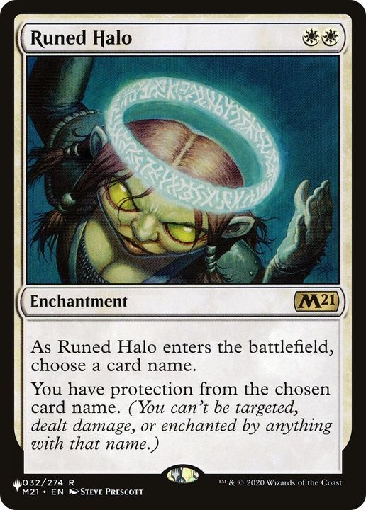 Runed Halo in the group Magic the Gathering / Sets / The List at Proxyprinters.com (21970)