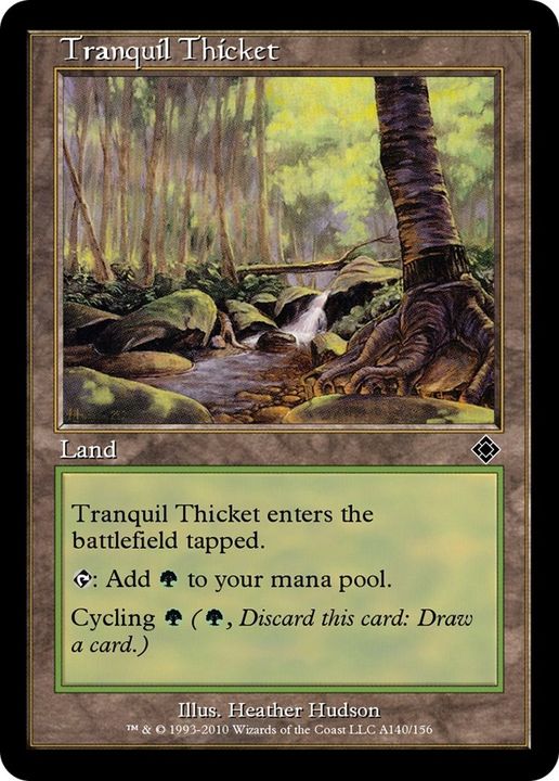 Tranquil Thicket in the group Magic the Gathering / Types / Colors / Colorless at Proxyprinters.com (21983)