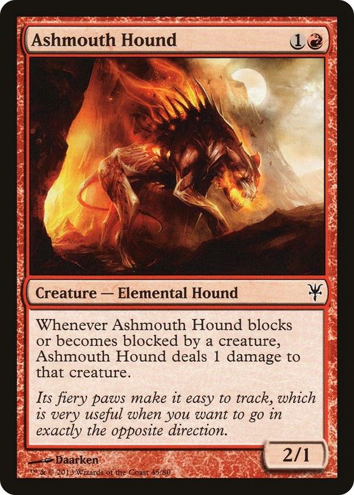 Ashmouth Hound in the group Magic the Gathering / Sets / Duel Decks: Sorin vs. Tibalt at Proxyprinters.com (21996)