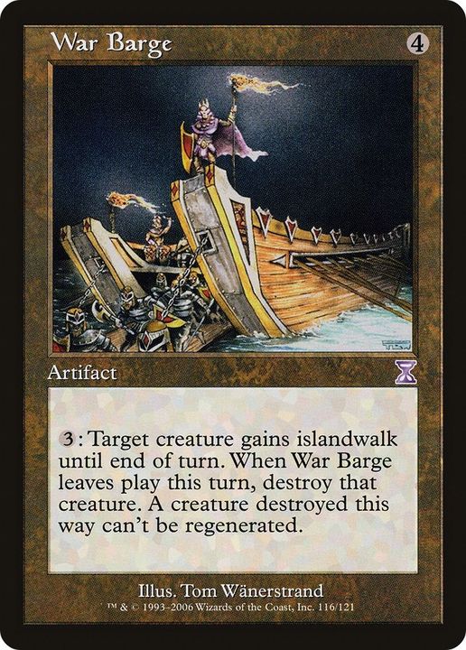 War Barge in the group Magic the Gathering / Sets / Time Spiral Timeshifted at Proxyprinters.com (22000)