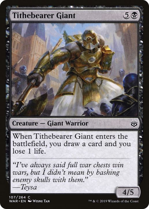 Tithebearer Giant in the group Magic the Gathering / Sets / War of the Spark Promos at Proxyprinters.com (22015)