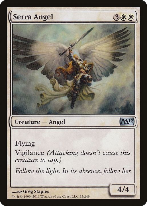 Serra Angel in the group Magic the Gathering / Types / Colors / White at Proxyprinters.com (22019)